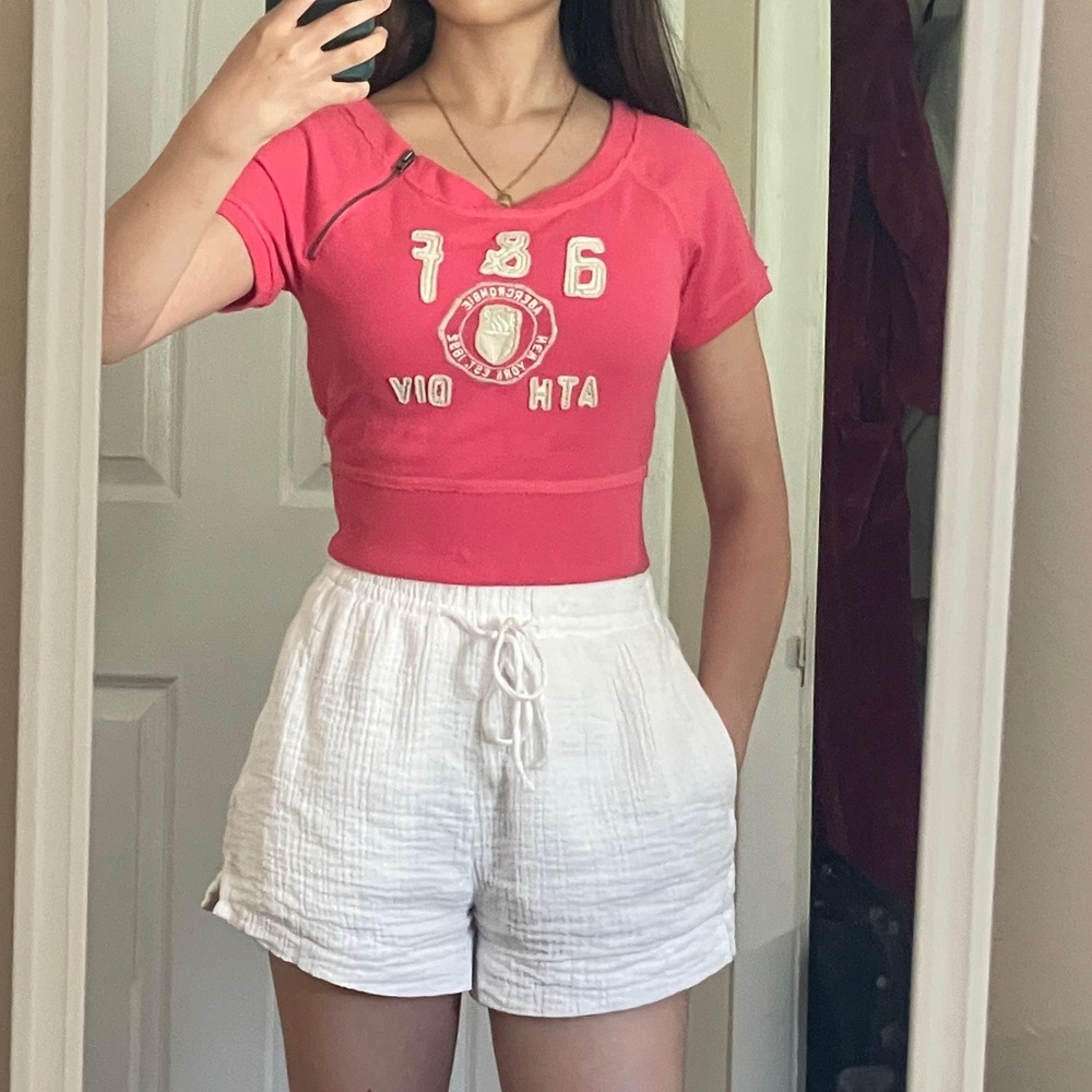NWT Vintage Abercrombie Knit Crop Top | girls’ medium, fits women’s XS/S